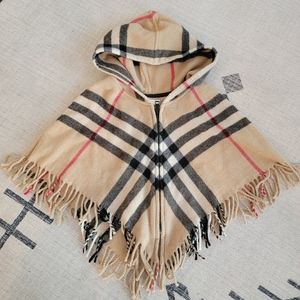 Burberry children's poncho